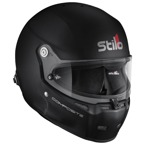 Stilo SA2020 ST5 GT Composite Racing Helmet, 61 cm X-Large, Flat Black Adult X-Large (61 cm), FIA 88