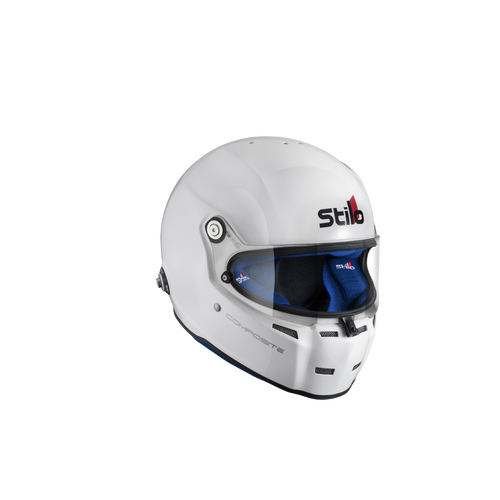 Stilo Helmet, ST5 FN Comp LG+60 White with Blue SA2020, 60 cm Large Plus, White with Blue Interior,