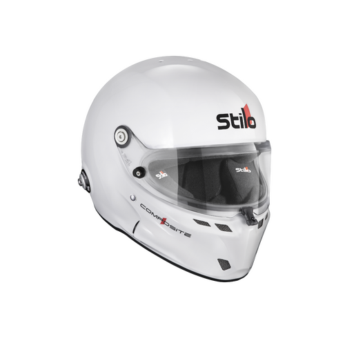 Stilo Helmet, ST6 GT Composite White, 59 SA2025, Size 59, 59 cm Large, FIA 8859-2024, Each