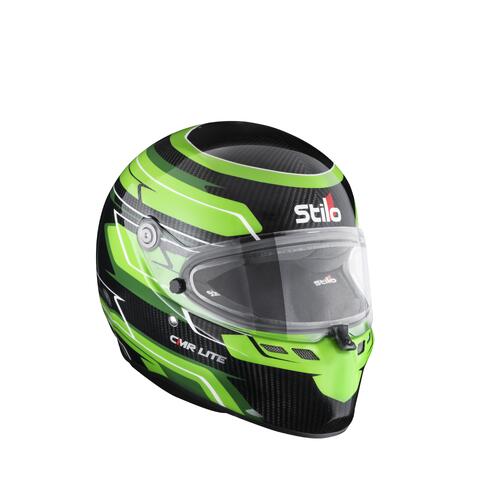 Stilo Helmet, ST6 CMR Carbon Lite, Green, 59 cm Large, Snell CMR2016, Each