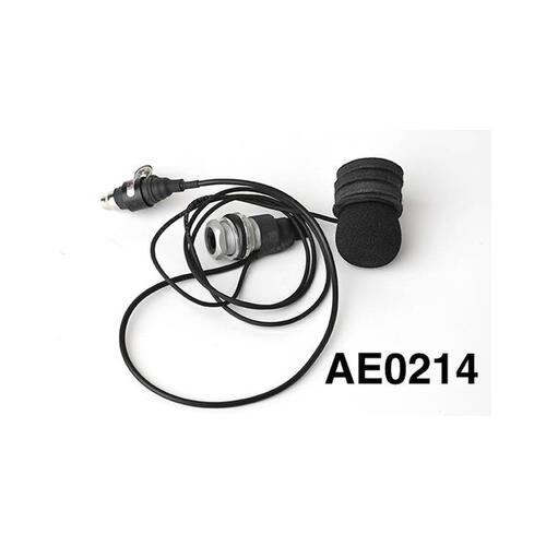 Stilo Helmet Communication Kit, Integrated Electronics, Stilo Button Mic, 3.5 mm Jack for Earbuds