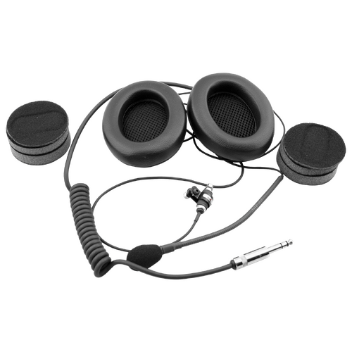 Stilo Helmet Communication Kit, NASCAR 3 Conductor, Gentex Boom Mic, Earcup Speakers + 3.5 mm Jack f