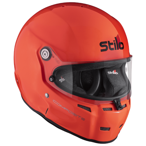 Stilo SA2020 ST5 GT Offshore Racing Helmet 59 cm, 59 cm Large, Offshore Orange, FIA 8859-2015, Each