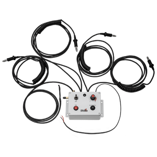 Stilo Waterproof Offshore Intercom Unit for 4 with Bluetooth