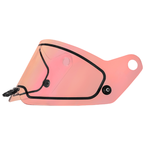 Stilo VENTI WRX Dirt Visor, Iridium Dark Red