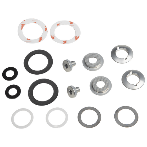 Stilo ST5 Screw Kit for Peak + Visor, Silver