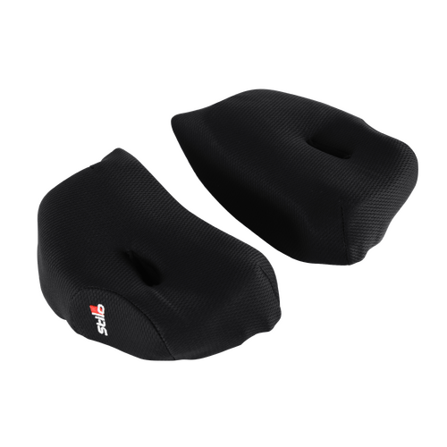 Stilo Cheek Pads, Suits Kart Helmets, Fits ST5 Kart, Pair, Black