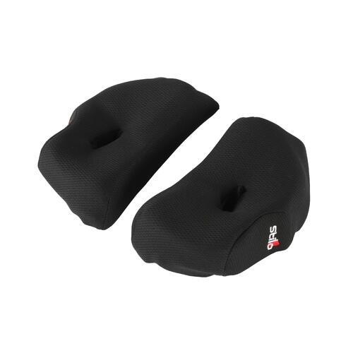 Stilo Cheek Pads, Suits Kart Helmets, Fits ST5 Vb CMR, Pair, Black