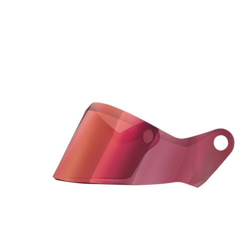 Stilo Short ST6 Mirror Red Visor Dark