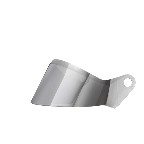 Stilo Short ST6 Silver Visor Medium, Short Silver Visor, Fits ST6