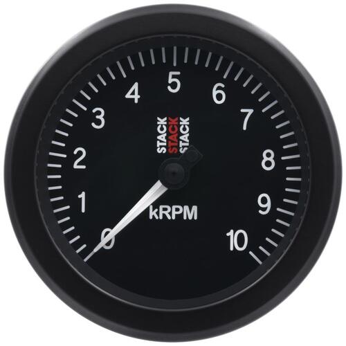 Autometer Tachometer, Sport, 88Mm, Black, 0-10K Rpm, Stack Instruments