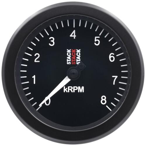 Autometer Tachometer, Sport, 88Mm, Black, 0-8K Rpm, Stack Instruments
