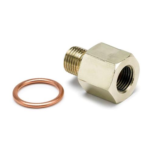 Autometer Adapter, 1/8" Nptf Female To M10 Male, Stack Instruments