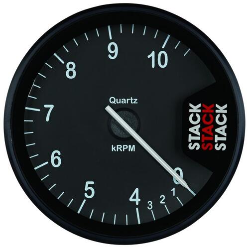 Autometer Tachometer, Clubman, 80Mm, Black, 0-4-10.5K Rpm, Stack Instruments