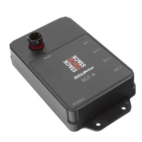 Autometer Thermocouple Amplifier, Type K, 4 Ch,  0ºc To 1,100ºc, 'Egt A', Stack Data Acquisition