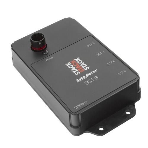 Autometer Thermocouple Amplifier, Type K, 4 Ch,  0ºc To 1,100ºc, 'Egt B', Stack Data Acquisition