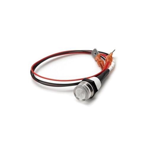 Autometer Warning Light, Panel Mount, White, Stack Instruments