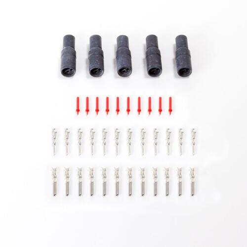 Autometer Connector Kit, Minisureseal, Plug (M), 5Ea., Stack Instruments