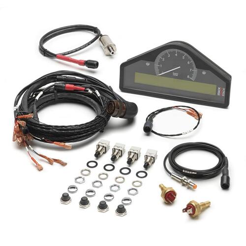 Autometer Street Dash, Blk, 0-8K Rpm  (Psi, Deg. F, Mph), Stack Instruments