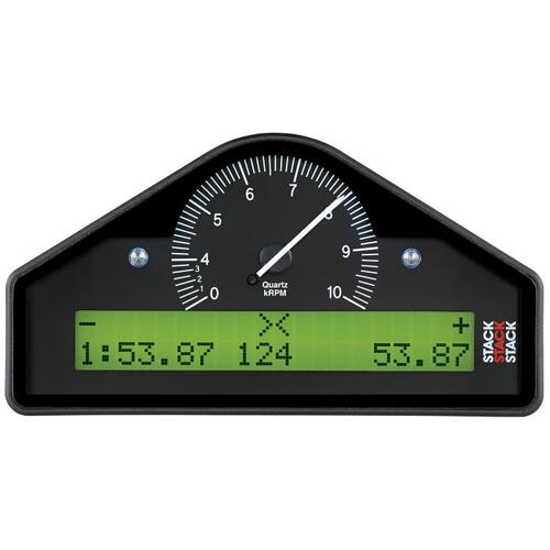 Autometer Street Dash, Blk, 0-4-10K Rpm   (Bar, Deg. C, Km/H), Stack Instruments