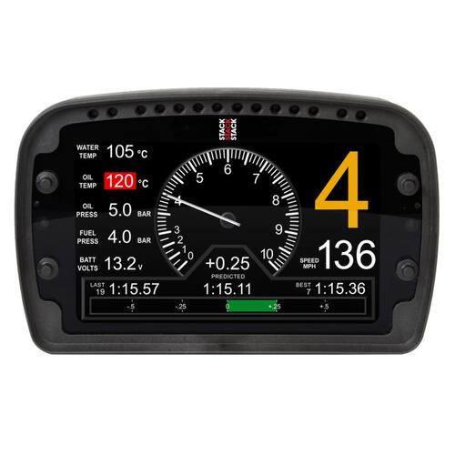Autometer Pro Lcd Motorsport Display Logger, W/ Harness (Ip65), Stack Instruments