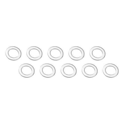 Wheel Lug Nut Washers, Chrome Mag Wheel Lug Nut Washers, Set of 10