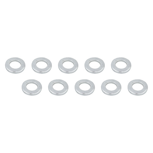 Street Pro Wheel Lug Nut Washers, Chrome, SST, Set of 10, 4mm T / 31.8mm OD