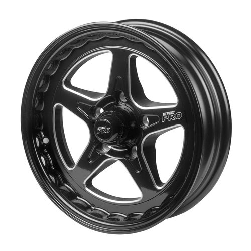 Street Pro ll Convo Pro Wheel Black 15x4' For Holden For Chevrolet Bolt Circle 5 x 4.75' (13) 2.0' Back Space