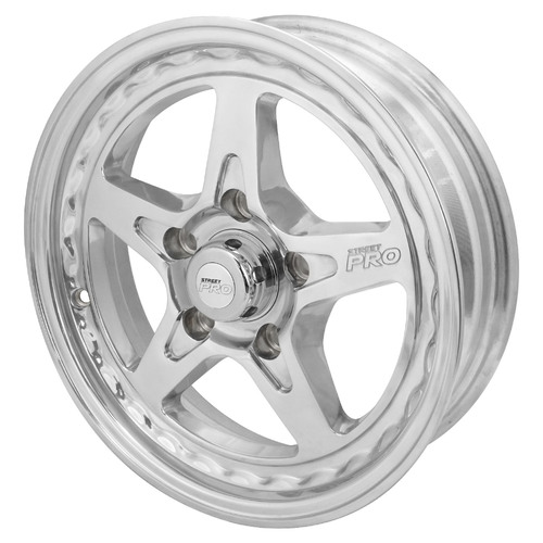 Street Pro ll V Convo Pro Wheel Polished 15x4 in. For Holden Commodore Bolt Circle 5 x 120mm (0) 2.5 in. Back Space
