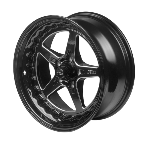 Street Pro ll Convo Pro Wheel Black 18x7' For Holden For Chevrolet Bolt Circle 5x 4.75', (12) 4.50' Back Space