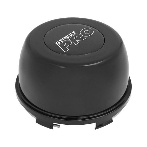 Street Pro Center Cap Black, For Commodore & Falcon Wheels, Press in