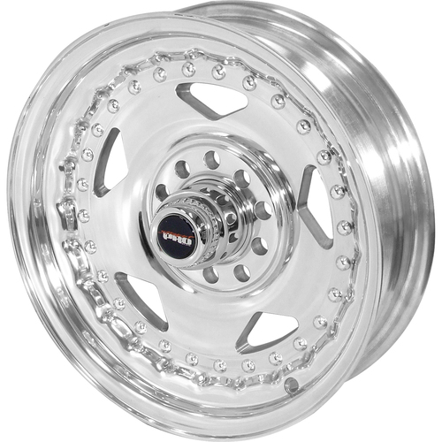 Street Pro Convo Pro Wheel Polished 15x6' For Holden For Chevrolet For Ford Dual Bolt Circle (0) 3.50' Back Space