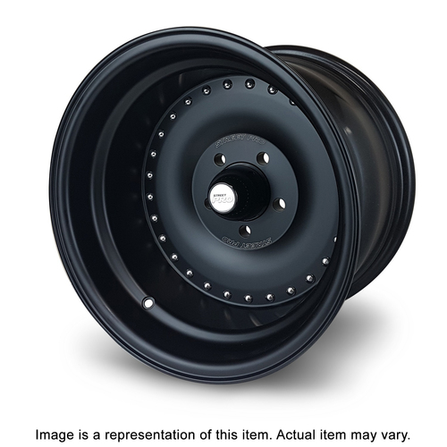 Street Pro 007 Series Wheel Blk 15x8.5' For Ford 5 x 4.5' Bolt Circle (-32)3.5' Back Space - NLA
