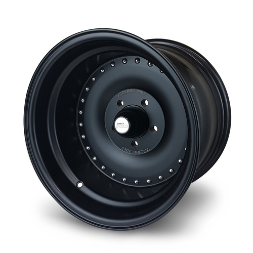 Street Pro 007 Series Wheel, Satin Black