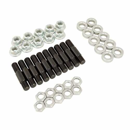 Strange ,Wheel Stud, Screw-In, 5/8-18 in. RH, 2.362 in. Length, .438 in. Washers, Nuts, Kit