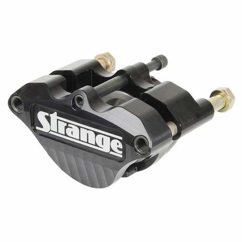 Strange 2 in. Single Piston Caliper For 11 in. Carbon Brakes- Slider Not Inc, Each
