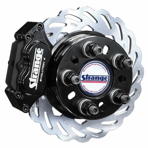Strange ,Evolution rear brake kit / '57-'64 Olds /semi metallic pads