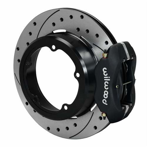 Strange ,Wilwood 12.19" brake kit for Strange Pro Touring Floater kit- Black clprs