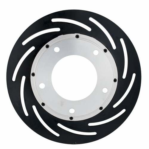 Strange 2 Pieace Lightweight Slotted 10 in. Rotor Assembly / Rh / 1 in. Offset, Each