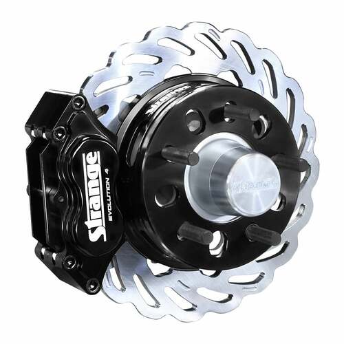 Strange ,Evolution front brake kit / 87-93 Must / 4.50" bc