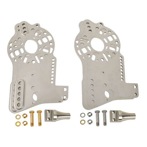 Strange ,HD 4-link plates w/adj shock mnts & billet spacers for H1180 series hsg