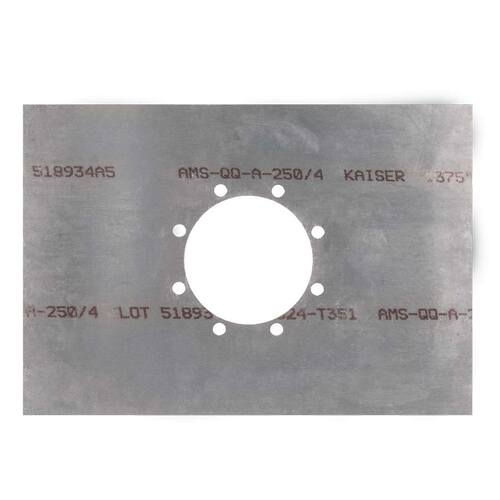 Strange ,Semi-finished mounting plate for 10 1/2" & 12" Live axle- ea.