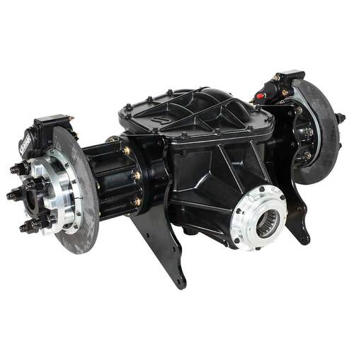 Strange ,Strange Top Loader 12 1/4 in. Live Axle Assy L, W w/ Carbon Brakes