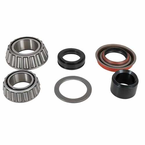 Strange ,Bearings, Pinion, Front/Rear Bearings, Tapered Bearing Pinion Support, Solid Pinion Spacer, Seal, Ford, 9 in, 28-Spline, Kit