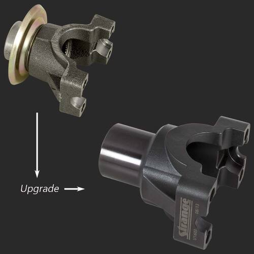 Strange ,Upgrade From S-Series Yoke To Chrome Moly Yoke