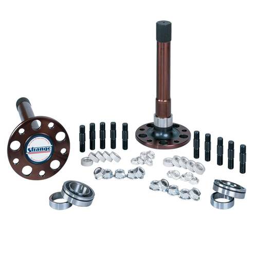 Strange ,40 Spline Solid Axles, Bearings, & 5/8 in. Stud Kit 