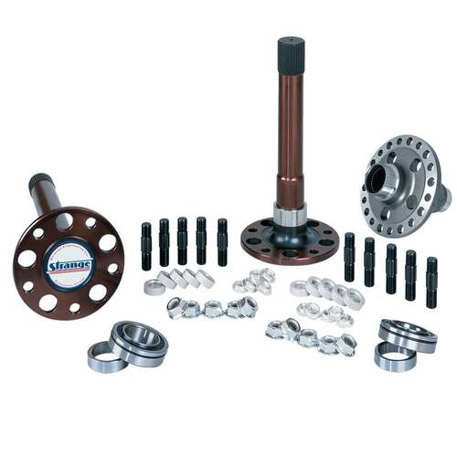 Strange ,40 spline solid axles, bearings, 5/8" stud kit, & spool