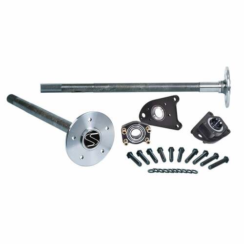 Strange ,94-04 Ford 8.8 31 spline Alloy axles, elim. kit, & 1/2" stud kit