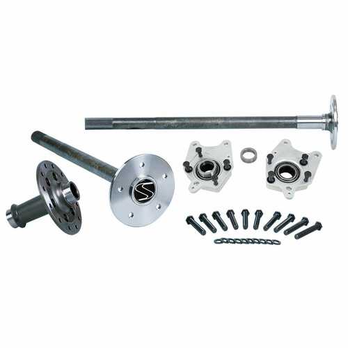 Strange ,05-10 Ford 8.8 35 spline Alloy axles, elim. kit, 1/2" stud kit, & spool