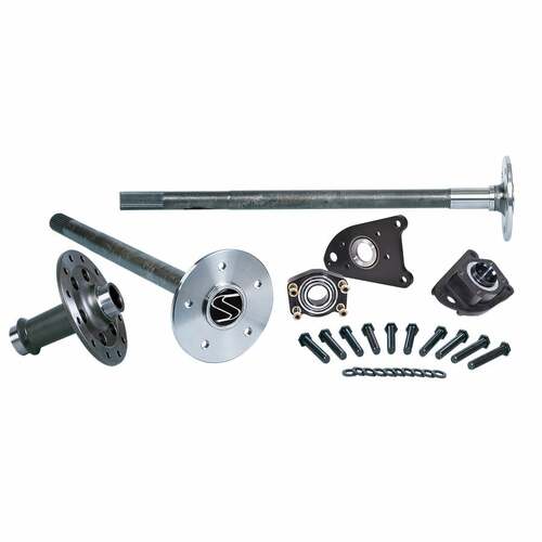 Strange ,Axle Shafts, Street Series, Rear, Bolt-in, 35-spline, 1550 Steel, Lightweight Steel Spool, Ford 8.8 in., Kit